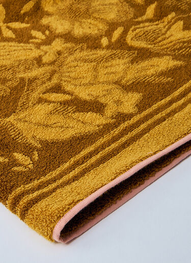 Logo Motif Beach Towel Chloé Logo Motif Beach Towel Yellow chl0261056