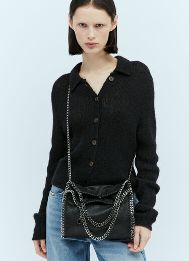 Stella McCartney Falabella Mini Tote Handbag Black stm0254014