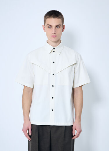 Bottega Veneta Light-Cotton Twill Shirt White bov0159008