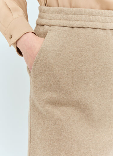 Max Mara 울 & 캐시미어 미니스커트 베이지 max0258013
