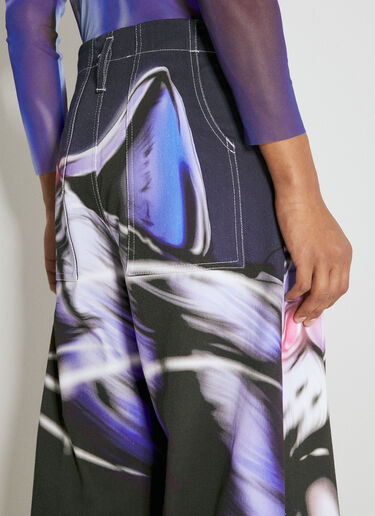 Wide Leg Graphic Pants Gerrit Jacob Wide Leg Graphic Pants Navy gjb0154003
