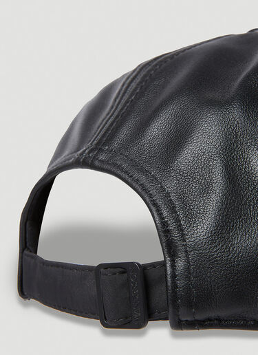 JW Anderson Crystal Embellished Baseball Cap Black jwa0252014