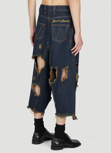 Distressed Macca Jeans Vivienne Westwood Distressed Macca Jeans Blue vvw0352002