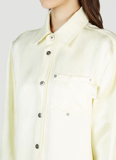 Bottega Veneta Satin Shirt Yellow bov0251119