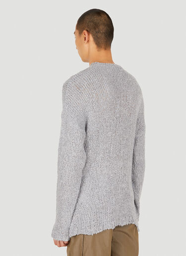 Our Legacy Popover Knit Jumper Grey our0348008
