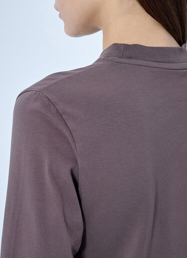 LN-CC® - Jacquemus: Gros Grain Short-Sleeve T-Shirt - Purple Jacquemus Gros Grain Short-Sleeve T-Shirt Purple jac0266020