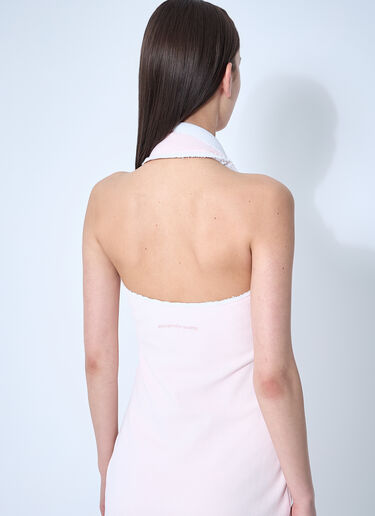 Alexander Wang Layered Mini Polo Dress Pink awg0260004