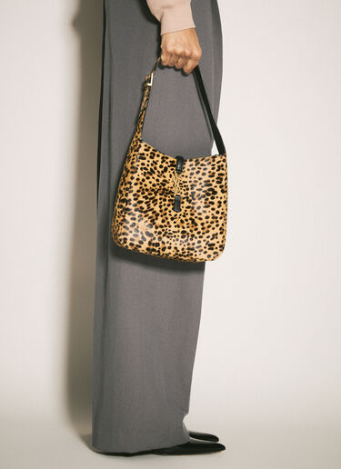 Saint Laurent Le 5 à 7 Small Shoulder Bag Brown sla0257112