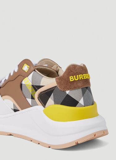 Burberry Ramsey 格纹运动鞋 米色 bur0251082