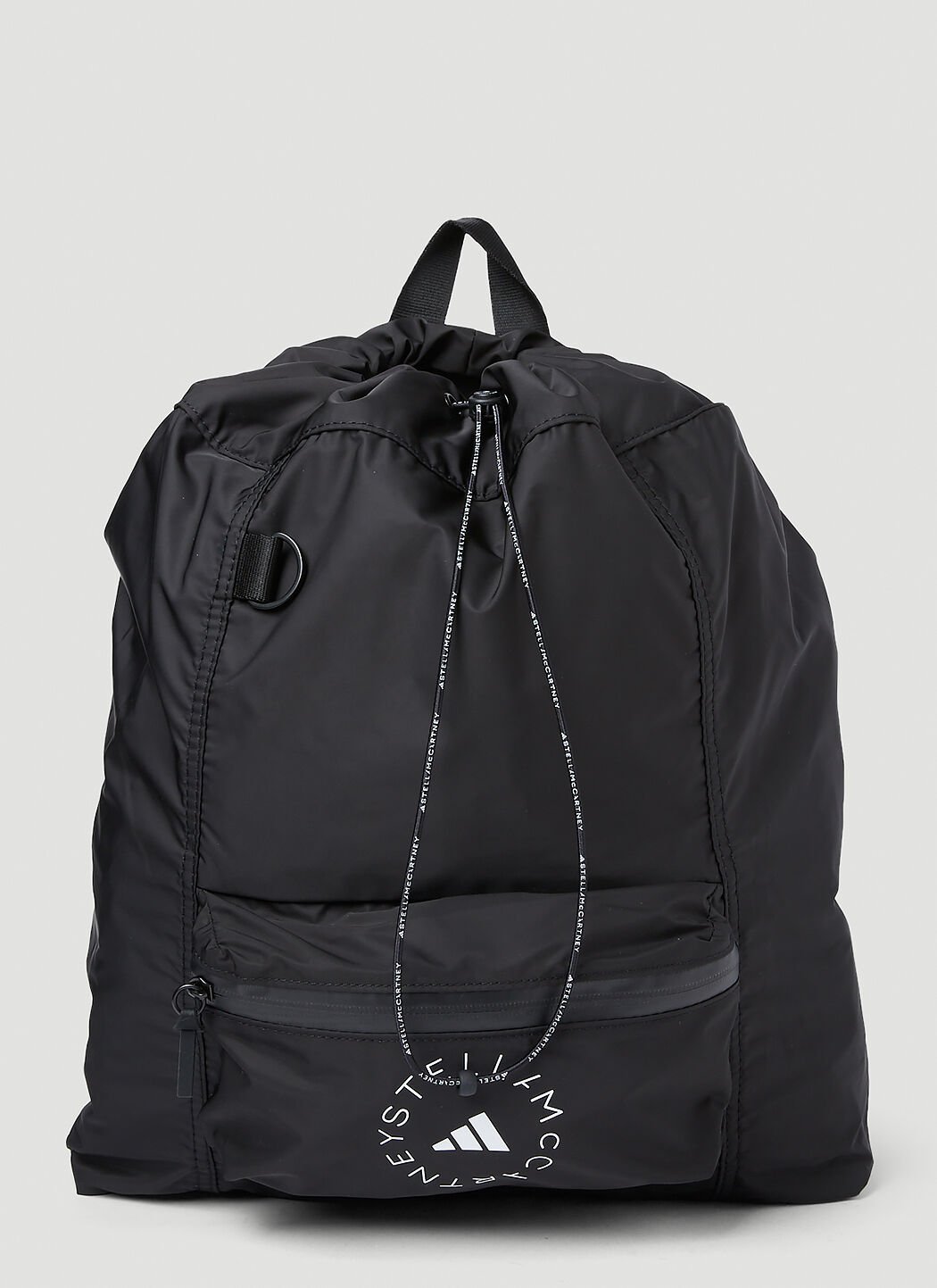 adidas by Stella McCartney Logo Print Backpack in Black LN CC