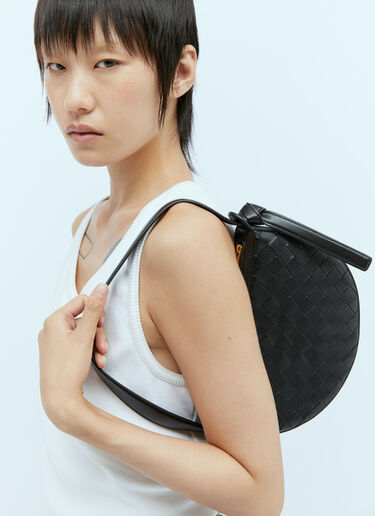 ノットミニショルダーバッグ Bottega Veneta ノットミニショルダーバッグ ブラック bov0254042