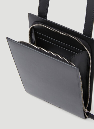 Le Gadju Leather Wallet Jacquemus Le Gadju Leather Wallet Black jac0154037