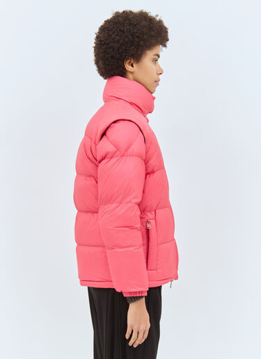 Moncler RE-ICONS 베론 양면 쇼트 다운 재킷 핑크 mvs0258004