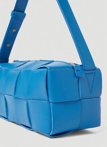 Bottega Veneta 小号 Brick Cassette 单肩包 蓝色 bov0255093