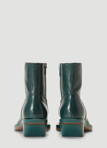 ION Cowboy Boots Green ion0140003
