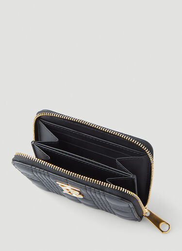 Burberry 롤라 퀼트 지퍼 지갑 블랙 bur0247128