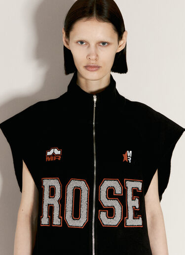 Martine Rose Stretched Gilet Black mtr0255007