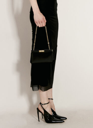 Dolce & Gabbana Small Marlene Shoulder Bag Black dol0256008
