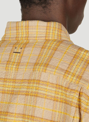Acne Studios 格纹衬衫 黄色 acn0151015