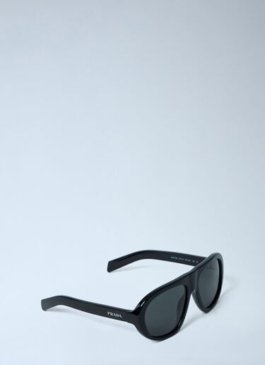 Oversized Acetate Sunglasses Prada Oversized Acetate Sunglasses Black lpr0362003