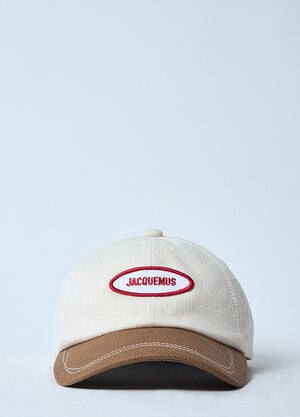 Jacquemus La Casquette Gelato Cap White jac0160019