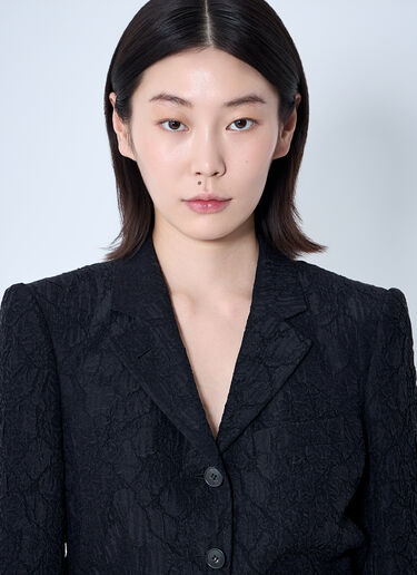 Dries Van Noten Textured Blazer Black dvn0260004
