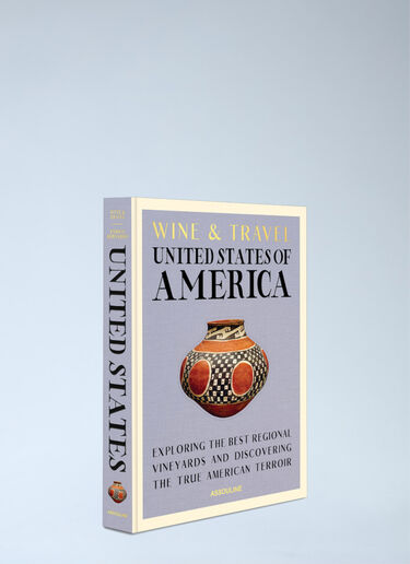 Wine And Travel: USA Book Assouline Wine And Travel: USA Book Blue wps0692451