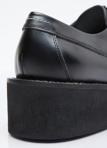 MM6 Maison Margiela Split Toe Lace-Up Shoes Black mmm0155013