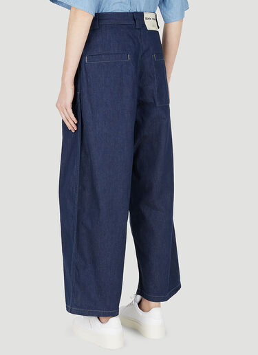 Levi's Pleated Wide Leg Jeans Blue lvs0348002