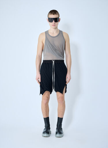 Rick Owens DBL Hollywood Runway Boxer Shorts Black ric0160002