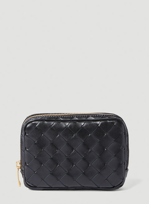 Saint Laurent ティーンイントレチャート ジップポーチ ブラック sla0254097