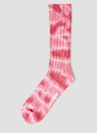 Stüssy 다이드 양말 브라운 sts0152037
