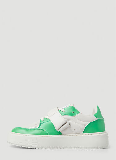 Sporty Cupsole Sneakers GANNI Sporty Cupsole Sneakers White gan0251032