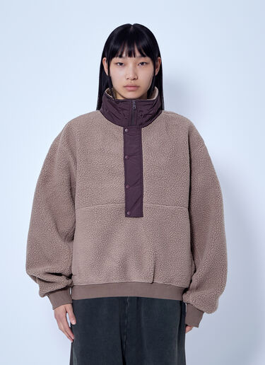 Entire Studios System Half Zip Fleece Purple ent0266040