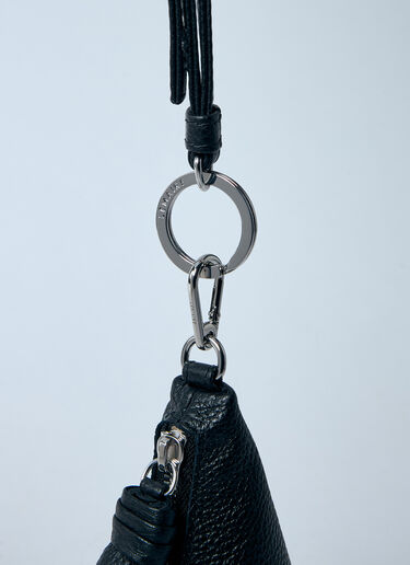 Lemaire Croissant Coin Pouch Crossbody Bag Black lem0360004