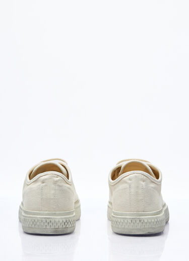 캔버스 로우탑 스니커즈 Acne Studios 캔버스 로우탑 스니커즈 베이지 acn0257008