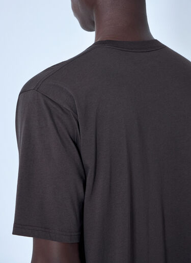LN-CC® - ssstein: Suvin Cotton Basic T-Shirt - Brown ssstein Suvin Cotton Basic T-Shirt Brown sss0164013