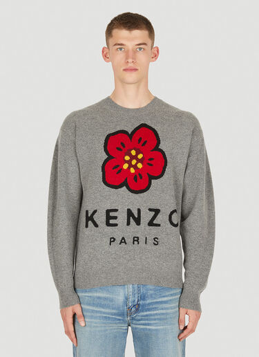 Kenzo Boke Flower Sweater Grey knz0150001