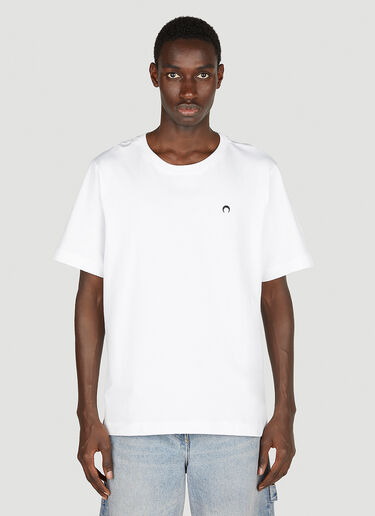Marine Serre Moon Print T-Shirt White mrs0152007