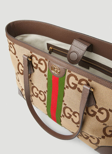 Gucci Jumbo GG Ophidia Medium Tote Bag Beige guc0250161