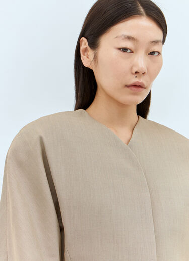 Jacquemus La Veste Ovalo 外套 米色 jac0258001