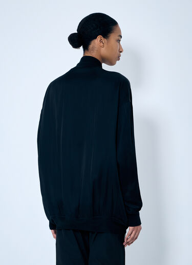 Rick Owens Jumbo Flight Padded Bomber Jacket Black ric0259015