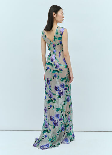 Dries Van Noten Devona Floral Maxi Dress Multicoloured dvn0254018