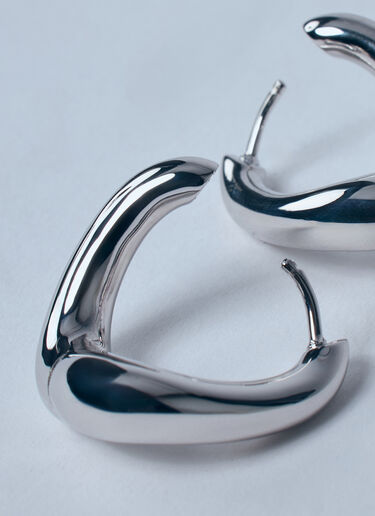 Tom Wood Twist Hoop Earrings Silver tmw0359002