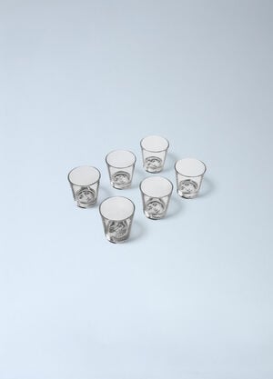 Serax x Ann Demeulemeester Set of Six Tema e Variazioni Glasses Green wps0691770