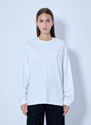 LN-CC® - Cecilie Bahnsen: Lily T-Shirt - White Cecilie Bahnsen Lily T-Shirt White cec0266001