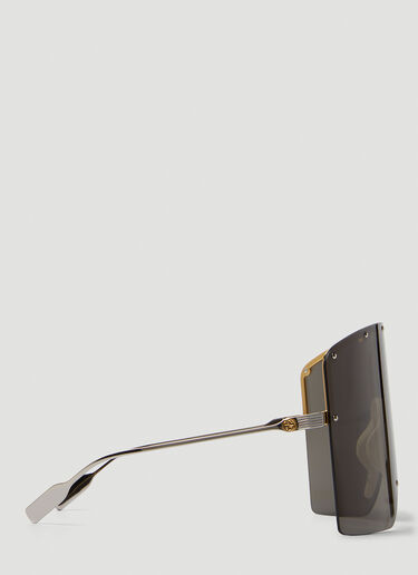 Gucci Mask Sunglasses Black guc0250259