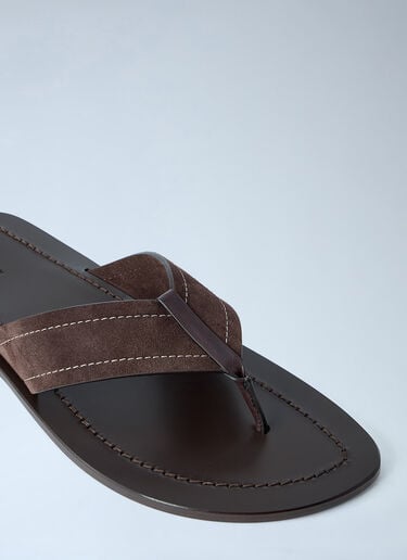 LN-CC® - The Row: Dan Flip Flop - Brown The Row Dan Flip Flop Brown row0165014