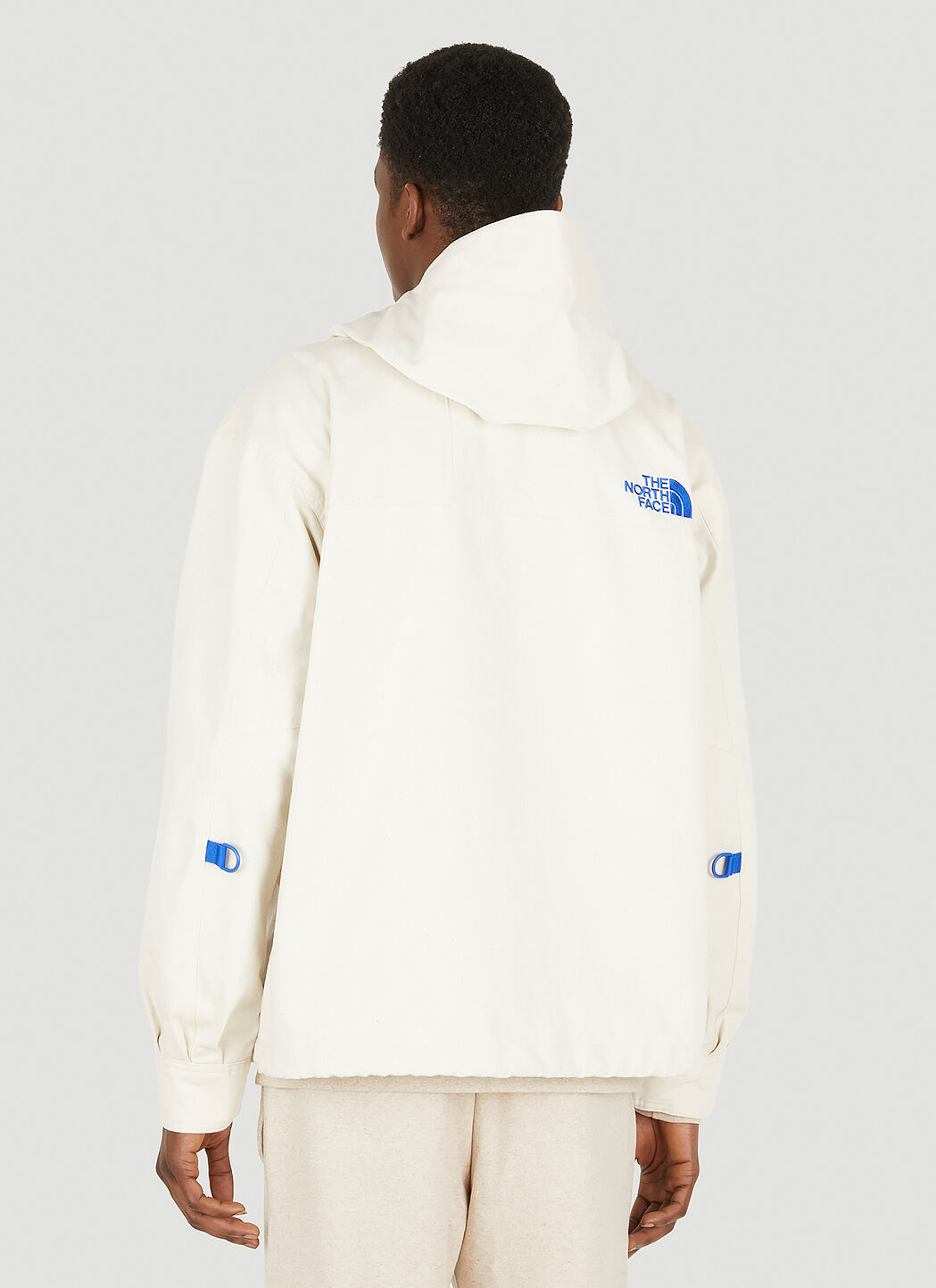 North face mountain cheap q jacket vintage white