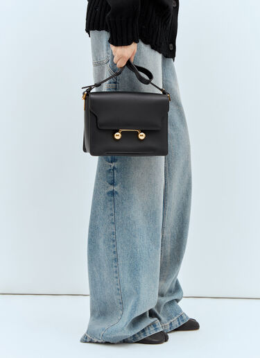 Marni 미디엄 트렁카루 숄더백 블랙 mni0257030